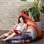 Rectangle Lounger Sofa Bean Bag