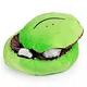 short plush frog pet bed