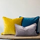 Decorative Velvet Cushion Cover | Rectangular Throw Pillow