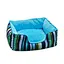 color strip canvas pet bed for cats and small dogs