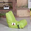 custom printed L shape kids bean bag chair