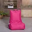 custom printed L shape kids bean bag chair