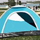 Double layers professional outdoor camping tent with sunshade net for camping