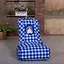 custom printed L shape kids bean bag chair