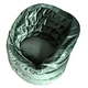 luxury velvet round hug bean bag chair