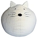cute plush kitty bean bag sofa