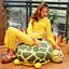 plush turtle bean bag chair