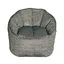 chenille pumpkin bean bag chair cover