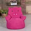 pink pig appearance bean bag chair for kids