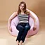 custom printed teardrop bean bag