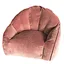 velvet office bean bag chair