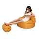 flexible height bean bag sofa