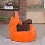 soft velvet kids bean bag chair