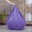 short plush kids bean bag sofa
