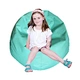 PU leather bean bag chair