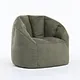 suede hug bean bag chair