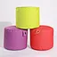 420D Polyester Oxford round bean bag footstool