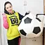 football bean bag chair