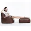 PU leather bean bag sofa set