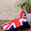 outdoor printed bean bag sofa without beans