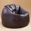 custom color PU leather bean bag chair