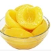 canned yellow peach halves