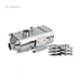 DONJOY high viscosity heavy oil/powder syrup/peanut paste pump Twin screw balancing pump Particle conveyor screw pump