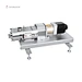 Food grade stainless screw pump Servo motor stator and rotor double screw pump particle conveying screw pump
