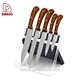 wooden handle knife set - DAKOO