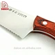 3 Rivets Serrated Full Tang Frozen Meat Knife - DAKOO