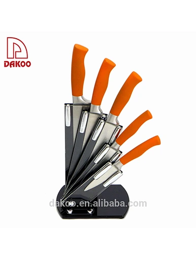  juego de cuchillos de acero inoxidable - DAKOO