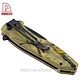 Pattern Coating Handle Folding Knife - DAKOO