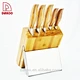 knife set with block - DAKOO