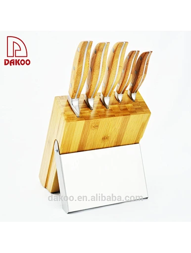knife set with block - DAKOO