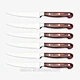  juego de cuchillos de carne de acero inoxidable - DAKOO