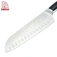  cuchillo Santoku de acero inoxidable - DAKOO