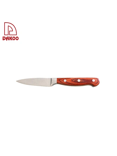 Pakka wood + Forged Handle Paring Knife - DAKOO