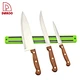 Stainless Steel Green Color 13" Magnetic Knife Rack - DAKOO