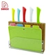 5Pcs Kitchen Knives with Cutting Board - DAKOO