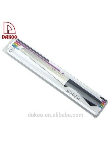 plastic handle bread knife - DAKOO