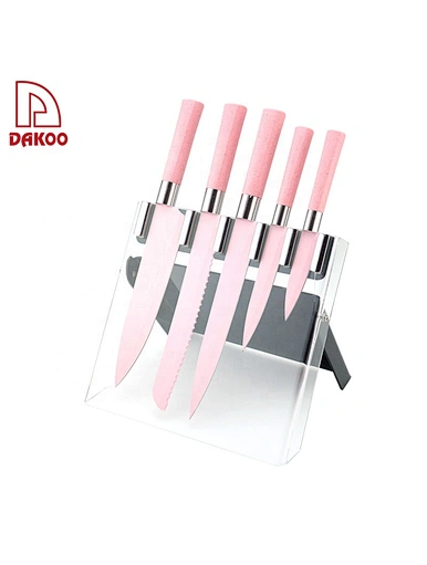  juego de cuchillos de acero inoxidable - DAKOO