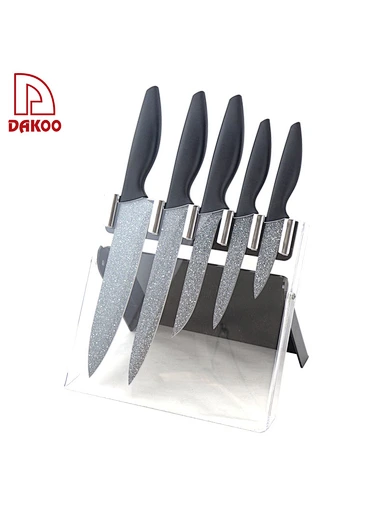  juego de cuchillos de acero inoxidable - DAKOO