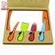 Hot Sale Non-stick Pure and Fresh Color 4PCS Cheese Knife Set - DAKOO