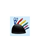 kitchen knife set with block - DAKOO