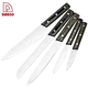 Pakka Wood Handle 6Pcs Kitchen Knives - DAKOO