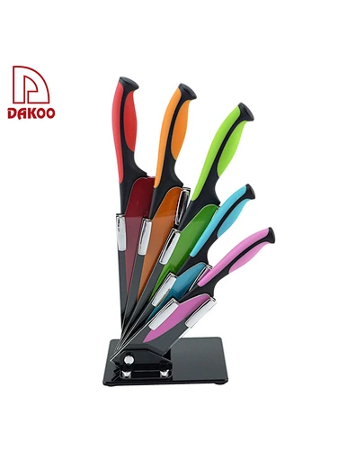 New Design Thin and Sharp 5Pcs Kitchen Knives - DAKOO