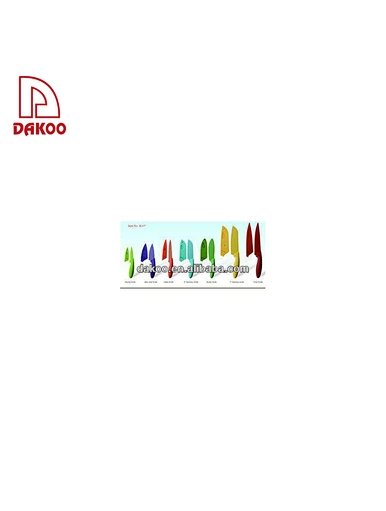  juego de cuchillos de acero inoxidable - DAKOO