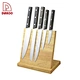Pakka Wood Handle 6Pcs Kitchen Knives - DAKOO