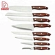 Pakka Wood Handle 8Pcs Kitchen Knives - DAKOO