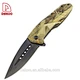 Pattern Coating Handle Folding Knife - DAKOO
